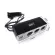 Auto Car Styling 3 Socket Way Cigarette Lighter Power Adapter Splitter 2 Dual USB Ports Car Charger Universal Charging