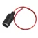 2pcs 12v 10a Max120w Car Cigarette Lighter Charger Cable Female Socket Plug
