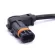 Mercedes-benz Abs Wheel Speed Sensor Anti-lock Sensor For Rear Left Right Abs Wheel Speed Sensor 8