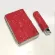 Portable Women Diamond Cigarette Case Lighter Crystal Slim Cigarette Box Holder for 14 PCS Cigarettes USB Charging Lighters