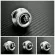 Silver Aluminum Adornment Car Car Car Car Cigarette Lighter Socket Dust Plug for A1 A3 A3 A6 A6 A7 A8 Q3 Q5 Q7 RS5 RS7 S8 RS8