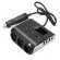 3-sockets Cigarette Lighter Splitter 100w 12v/24v Car Power Dc Outlet Adapter With 3.6a 4 Usb Charging Ports Car Charger