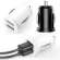 Adapter Universal Fast Car Charger Power Adapter Car 12V Lighter Cigarette 2 Car Dual Mini Port Charger USB STYLING L5Q5