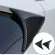-rear Window Spoiler Wing Trim Easy Installation Carbon Fiber For Mazda 3 Axela Hatchback Durable