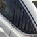 For Ford Focus Hatchback 4 Dr 12-18 2pcs Abs Black Rear Quarter Panel Window Side Louvers Vent Carbon Fiber