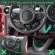 3PCS/Set Steering Wheel Trim Cover Carbon Fiber F54 F56 F57 F60 Popular High Quality Durable Practical