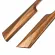 Replacement Water Cup Holder Trim Peach Wood Grain Decor Car Left Right