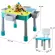 Development table Comes with 1 chair, free !!! 360 pieces And 4 pieces of Lego 3in1 Table Set