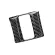 Car Accessories Decoration Styling Carbon Fiber Interior Lamp Button Sticker Cover Trim for Mazda 3 Axla -18