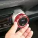 2pcs Aluminum Alloy Car Console Ac Switch Control Trim Red For Toyota Rav4 -car Decoration Cover Trim