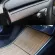1pc Pvc Car Interior Anti-scratch Central Control Panel Sticker Trim Elegant Wood Grain Protector Film For Tesla Model 3