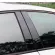 Pillar PC PLASTIC FRAME 8PCS CAR Window Strips Black for Mazda 3 2006 2008-2012 Accessories Replacement Set Kit