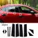 Black Center Pillar Cover For Mazda3 Axela M3 -window Kit Trim