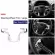 Car Inner Chrome Steering Wheel Moulding Cover Trim Decor For Ford F150 15-19