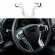 Car Inner Chrome Steering Wheel MoulDing Cover Trim Decor ford F150 15-19