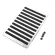 1PC Car Auto Floor Carpet Mat Patch Foot Heel Pedal Pad Stainless Rubber