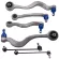 Maxpeedingrod, front suspension, 6-piece control, BMW E61 520 523 530 530 540 SKU CA-E60311-6