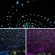 OTOLAMPARA ไฟเบอร์ออปติกคู่หัวรถสมาร์ท APP LED เครื่องยนต์ RF ควบคุมสาย Starry Light เพดาน RGBW โทรศัพท์ WAPP Room บรรยากาศ