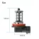 Otolampara 16 color RGB H11/H8/H9 LED lamp with wireless IR remote control for fog lights, driving 27smd 5050 dc 12V 800LM