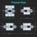 Otolampara C5W LED RGB FESTOON 36 mm, 36 mm, 39 mm, 42 mm. Inside, remote control, multicolor, dome. Read DC 12 V vehicles.
