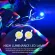 OTOLAMPARA 2 pieces USB Ambient Light DJ RGB Mini, colorful music, LED Apple USB, Holiday Interface, TRUNK LAMP dome