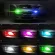 Otolampara 2 PCS, colorful LED, T10 RGB, Auto Wedge, side light, interior width, reading lamp, remote control, DC 12 V