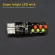 Otolampara 2 PCS, colorful LED, T10 RGB, Auto Wedge, side light, interior width, reading lamp, remote control, DC 12 V