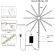 Otolampara Bluetooth IR remote control, Smart LED, Christmas fireworks, decorative lamps for home vehicles, Fairy RGB Garland Stripe Light