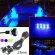 Otolampara 23 mm. Eagle Eye LED. Car running boat running 12 volts. Backup back signal LED LED lights, yellow, green, red, white, blue, 10 pieces.