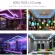 Otolampara Inside LED Strip Light Bluetooth 5050 RGB 5V USB LED Pouring Lamp RGB TV DESK TOV Backlight Diotter