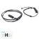 2set   4pcs Bmw 3series E46 Front And Rear Brake Pad Wear Sensor Kit 3435116437134351164372 For Bmw 323ci 323i 323is 325ci