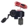 12v-24v Usb Motorcycle Cigarette Lighter Charger Led Display Power Bank Cigarette Lighter Socket Splitter Cover Adapter