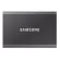 2 TB PORTABLE SSD เอสเอสดีพกพา SAMSUNG T7 GRAY MU-PC2T0T/WW