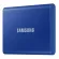 500 GB PORTABLE SSD เอสเอสดีพกพา SAMSUNG T7 BLUE MU-PC500H/WW