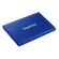 500 GB PORTABLE SSD เอสเอสดีพกพา SAMSUNG T7 BLUE MU-PC500H/WW