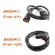 Oem Front Left Or Right Mr569411 Mr569412 Abs Wheel Speed Sensor For Mitsubishi Montero Pajero Car Accessories