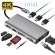 USB Type C Hub Type-C to HDMI 4 VGA Adapter RJ45 Lan Ethernet SD TF USB-C 3.0 3.5mm Jac Audio For Macbo Pro/Air