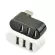 1PC USB 2.0 -Port Hub 7 -Character Rotating Hub -Port Multi -Function EX USB -Port Splitter for R