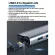 USB C Hub USB C TYPE C TRJ45 Ethernet Networ USB 3.0 5A Adapter Thunderbolt 3 For Macbo Pro Samng S8 S9
