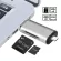 3 In 1 Usb 3.0 Smart Card Reader Hi Speed Tf Sd Card Reader Type C Mory Card Reader Usb Sd Adapter For Pc