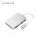 Dodocool 6-In-1 Usb C Hub With Type C Power Deery Usb 3.0 Port Usb Hub For Macbo Pro Samng S9 P20 Pro