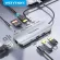 Usb C Hub Usb C To Hdmi 4 Vga Pd Rj45 3.5mm Usb 3.0 Doc For Macbo Pro Accessories Usb-C Type C 3.1 Splitter Usb Hub