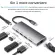 Tiric Usb C Hub Type C Doc To Multi Usb 3.0/2.0 Hub/splitter Sd Rj45 Lan 4 Hdmi Pat Adapter For Macbo