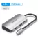 Usb C Hub Usb C To Hdmi 4 Vga Pd Rj45 3.5mm Usb 3.0 Doc For Macbo Pro Accessories Usb-C Type C 3.1 Splitter Usb Hub