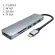 USB C Hub to HDMI-PAT RJ45 100M Adapter Thunderbolt 3 Doc with PD TF SD for Macbo Pro/Air M1 Type-C adapter