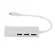 USB Type C to USB 3.0 3-Port Hub with RJ45 Gigabit Ethernet Port Port Adapter Networ Card USB LAN for Macbo Windo