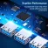 Splitter Thunderbolt 3 USB-C DOC Adapter 4 Ports USB 2.0/3.0 Hub Type-C Splitter Adapter Itable for Macbo Pro 13 15