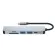 Easya Thunderbolt 3 USB C HDMI-PAT 4 RJ45 100m Adapter Type-C Doc with PD TF SD for Macbo Pro/Air M1
