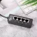 Rj45 1 Me To 4 Fe Ports Ethernet Networ Plug Cable Splitter Extension Adapter Me To Fe Connector For Routers Hubs