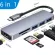 Usb Type C Hub Type-C To Hdmi 4 Vga Adapter Rj45 Lan Ethernet Sd Tf Usb-C 3.0 Typec 3.5mm Jac Audio Video For Macbo Pro